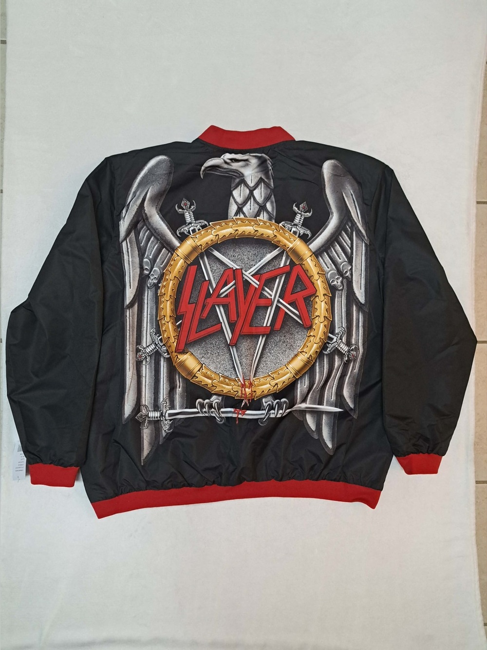 Slayer windshell pullover Crewneck Sweatshirt - Men's size 3XL